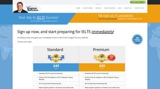 Sign Up | Online IELTS Preparation Course by Scott's English Success