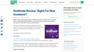Scottrade Review: Right For New Investors? | Money Under 30