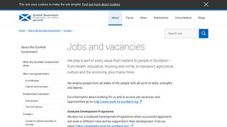 Jobs and vacancies - gov.scot - The Scottish Government