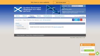 Scottish Government - Recruitment