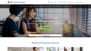 SSE Business Energy | Energy at work for you
