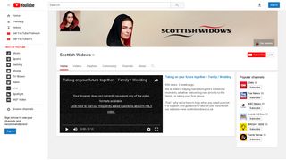Scottish Widows - YouTube