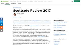 Scottrade Review 2017 - NerdWallet