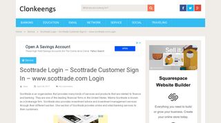 Scottrade Login - Scottrade Customer Sign In - www.scottrade.com ...