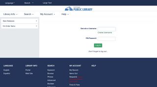 My Account - Scottsdale Public Library
