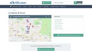 Locations & Hours - Scottsdale Public Library
