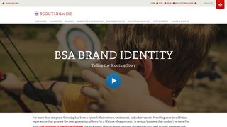 Boy Scouts of America Brand Identity Guide : Scouting Wire