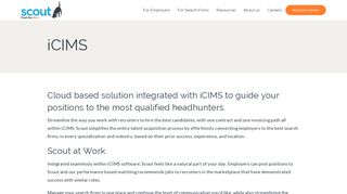 iCIMS Talent Acquisition Portal + Scout - Scout Exchange