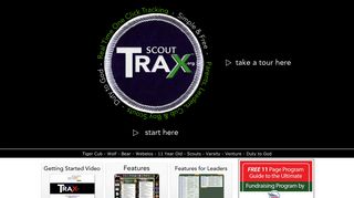 ScoutTrax.org Free online scout advancement tracking.