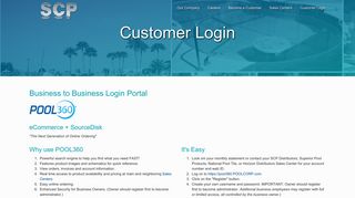 Customer Login | SCP Distributors