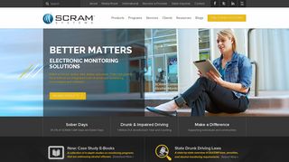 SCRAM Systems Alcohol and Location Monitoring | SCRAM Systems