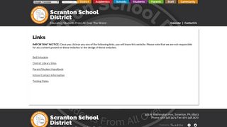 Quick Links - Scranton School District