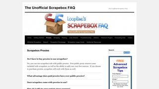 Scrapebox Proxies | The Unofficial Scrapebox FAQ