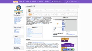Scratch 2.0 - Scratch Wiki