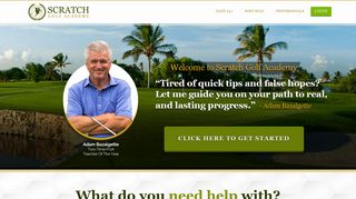 Scratch Golf Academy - #1 Premier Online Golf Instruction