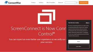 ScreenConnect is ConnectWise Control | Name Change