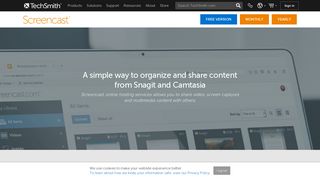 Free Online Video Sharing With Screencast.com - TechSmith