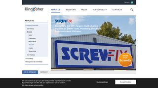 Kingfisher plc - About us - Company overview - Brands - Screwfix