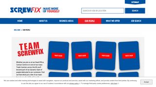 Our People – Screwfix Careers