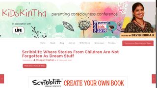 Scribblitt - Kidskintha.com