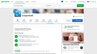 Scripps Health Employee Benefits and Perks | Glassdoor.com.au
