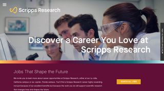 The Scripps Research Institute Jobs: Overview | The Scripps Research ...