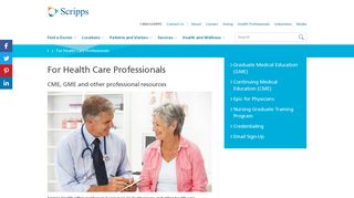 Health Care Professional Resources - CME and GME - Scripps Health