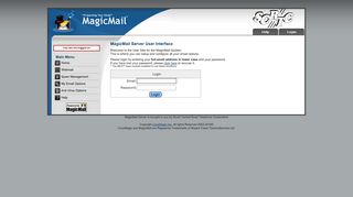 Magic Mail Server: Login Page - South Central Rural Telephone