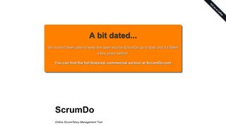 ScrumDo - Free and Open Source Online Scrum Tool
