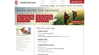 Other Accounts Login | Steinbach Credit Union