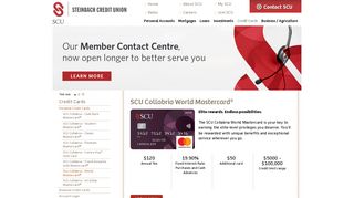 SCU Collabria - World Mastercard® | Steinbach Credit Union