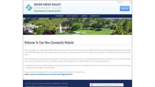 SILVER CREEK VALLEY COUNTRY CLUB HOMEOWNERS ASSOC