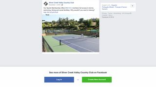 Our Sports Membership offers #SCVCC... - Silver Creek Valley ...