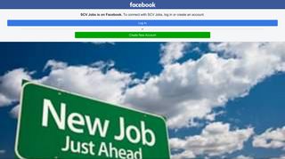 SCV Jobs - Home | Facebook - Facebook Touch
