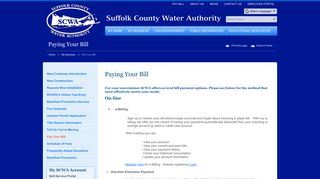 Pay Your Bill - Suffolk County Water Authority