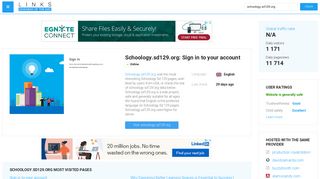 Visit Schoology.sd129.org - Sign in to your account.
