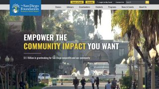 The San Diego Foundation - Growing a Vibrant Region