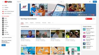 San Diego Gas & Electric - YouTube