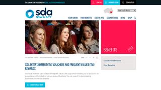 SDA Entertainment (TM) Vouchers And Frequent Values ... - SDA NSW