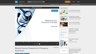 Medical Devices Passwords to Pwnage by Scott Erven - SlideShare