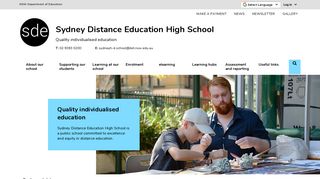 Sydney Distance Education High School: Home