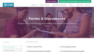 Physician Portal (Forms & Docs) - Steinberg Diagnostic Medical Imaging