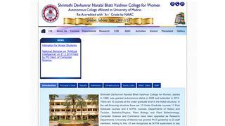 Shrimathi Devkunvar Nanalal Bhatt Vaishnav College for Women