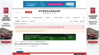 Best qualifications to land a job at Vodacom | MyBroadband