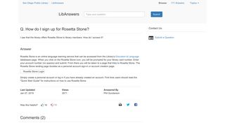 How do I sign up for Rosetta Stone? - LibAnswers