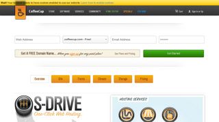 Welcome to S-Drive | CoffeeCup Software