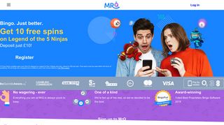 MrQ | Online Bingo | Deposit now for 10 Free Spins