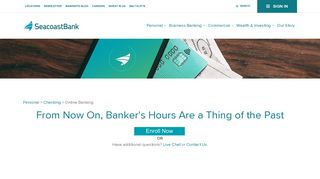 Personal Online Banking | Florida | Seacoast Bank