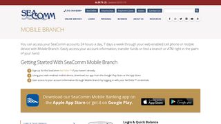 Mobile Branch - SeaComm Federal Credit Union