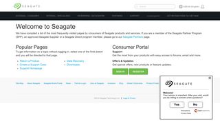 Consumer Login | Seagate ASEAN